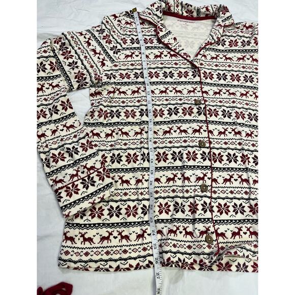 Burt’s Bees Baby Men’s Holiday Pajamas, NWOT Organic Cotton Family Matching - Picture 7 of 10